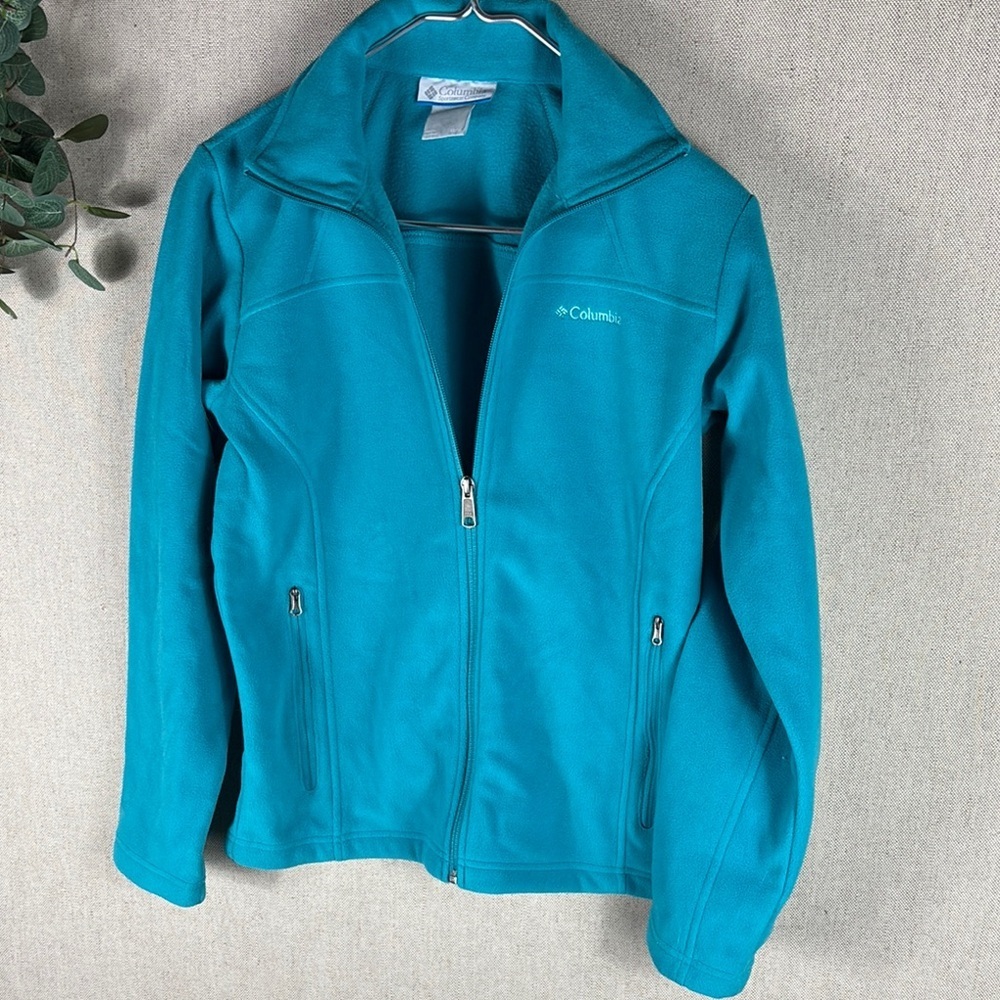 Columbia > Teal Full-Zip Jacket 14/16 - Picture 5 of 7